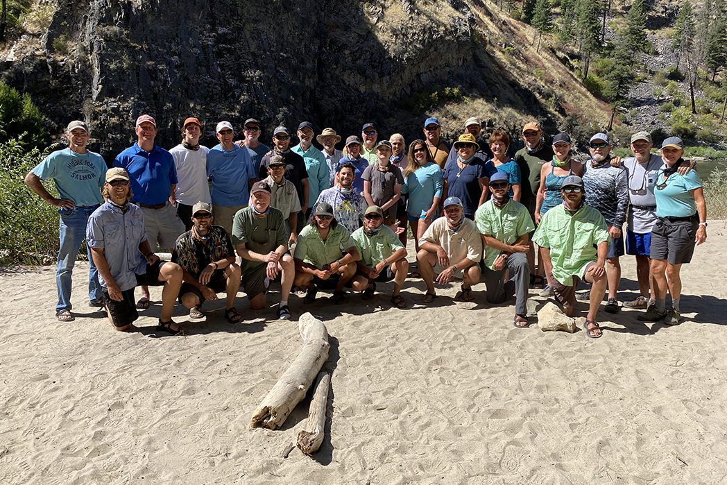 Group on Beach